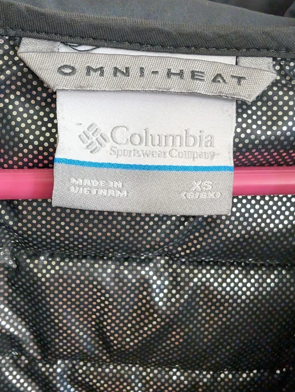 Columbia hooded puffer